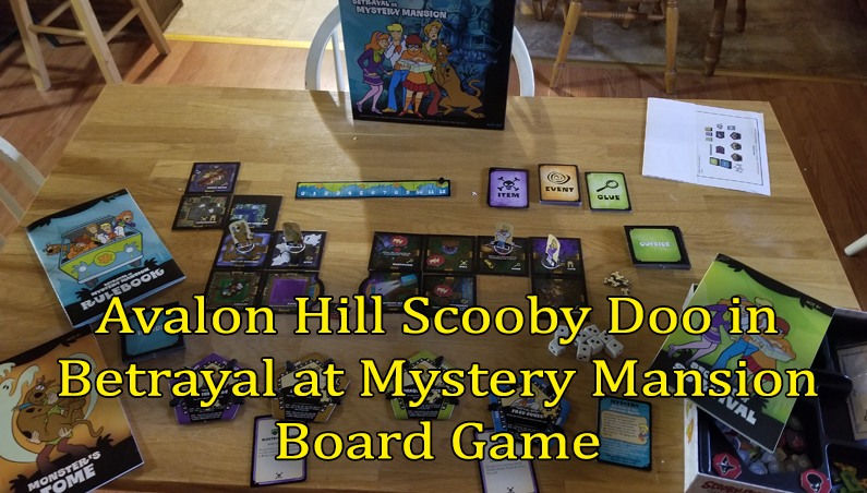 avalon hill scooby doo betrayal at mystery mansion